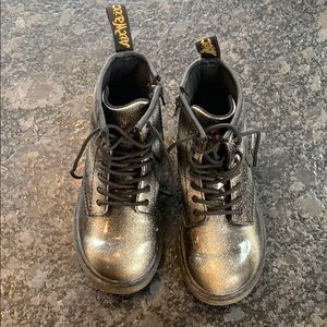 Kids Ombré Glitter Dr Martens Size 10 little Kid.